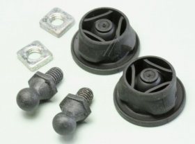 Catch - 4055110359 Kit Locking Snapper Nut [Electrolux Aeg]