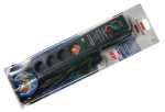 Brennenstuhl Overvoltage Protection Trailing Socket 6-way - Secure-tec 19.500a Überspannungsschutz-steckdosenleiste Akustik 6-fach Anthrazi