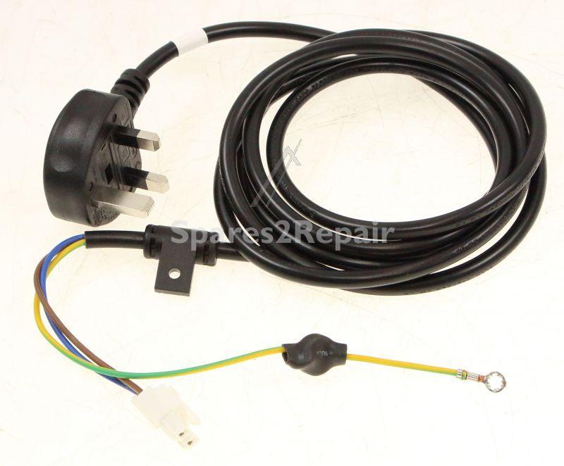 Samsung Socket, Jack - 3903-001025 Cbf Power Cord Gb3f 3c Black