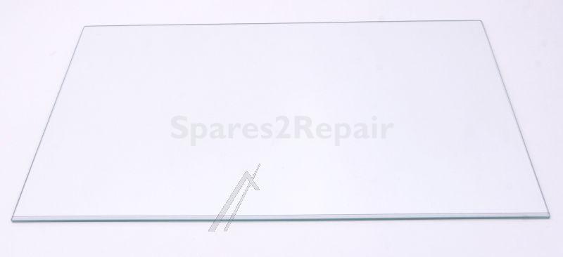Glass Panel - C00480567 488000480567 Glass Shelf Tm70 Neo W-o Channel [Whirlpool Indesit]