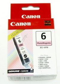 Canon Cartridge - Bci-6pm 4710a002 Ink Cartridge Photo Magenta 13ml