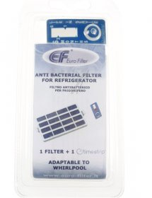 Eurofilter Odour Filter For Refrigerators - Wf119 Anti-bacterial Micro Filter For Refrigerator With Timestrip
