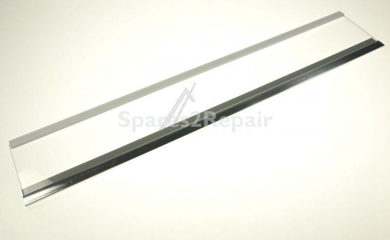 Whirlpool Glass Panel - C00510489 481011096646 Glass Shelf Short Crisper + Trims