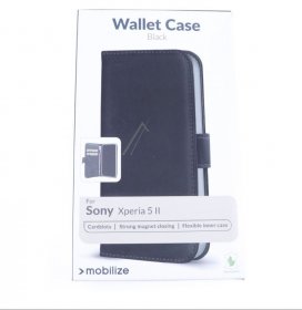 Mobilize Leather Bag Gsm - 26563 Mobilize Classic Gelly Wallet Book Case Sony Xperia 5 Ii Black