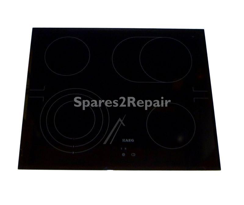 Ceramic Surface - 3578694048 Cooktop Black Aeg 880x520mm [Electrolux Aeg]