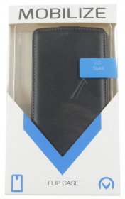 Mobilize Leather Bag Gsm - Mobilize Classic Flip Case Lg Spirit Black