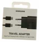 Samsung Charger For Mobile Phone - Ep-ta800xbegww Fast Charger For Mobile Phone Ep-ta800 Usb-c Black