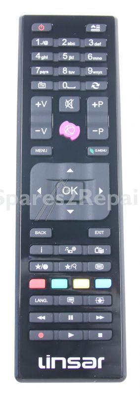 Vestel Ir remote Control - 23307376 R-c 4875 Linsar (gray-s)(black-p)