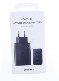 Samsung Charger For Mobile Phone - Ep-t6530nbegeu Samsung Travel Adapter Trio 65w Black