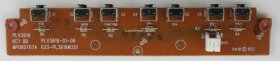 Acoustic Solutions ASTV3619WS - Buttons - PLV3619 - KEY BD - MP060707A - PLV3619-01-06 - 033-PL3619W201