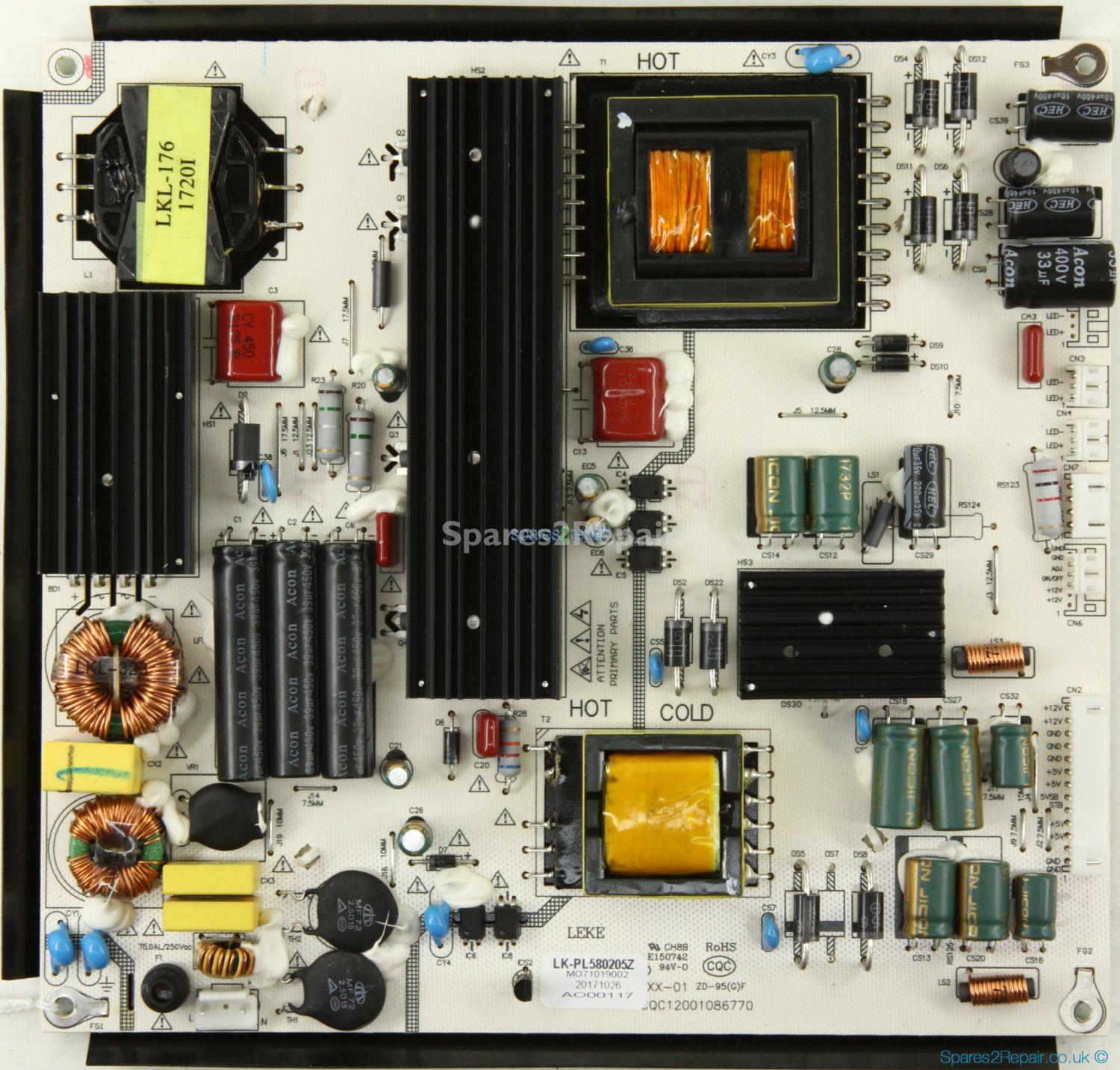 Baird TI6509DLEDDS - Power Supply - LK-PL580205Z - CQC12001086770