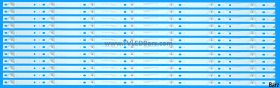 Barz LED Backlight Array Philips 996592001044 996592001379 70PUS8105 70PUS7505 70PUS7555 70PUS7855 70PUS7805 70PUS6504 70PUS6554 70" TPT700B5-U1T01.D LB7000K V0_01 12pcs