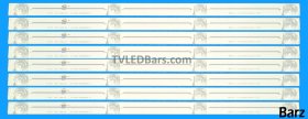 Barz LED Backlight Array Baird TI5011DLEDDS 50" PT500GT01 CC02500D410V07 50E20 8X4 4S1P 8pcs