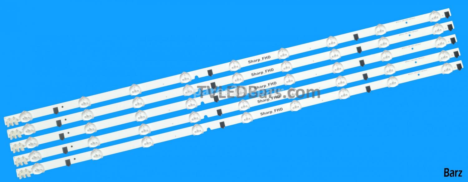 Barz LED Backlight Array Samsung BN96-28489A 32" D2GE-320SC1-R0 Sharp FHD 5pcs