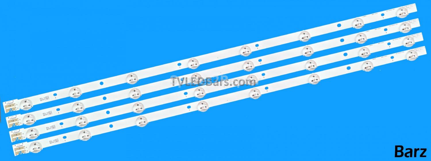 Barz LED Backlight Array Samsung BN96-24145A -24166A -23592A 32" DE320AGH D1GE-320SC0-R2 R3 4pcs