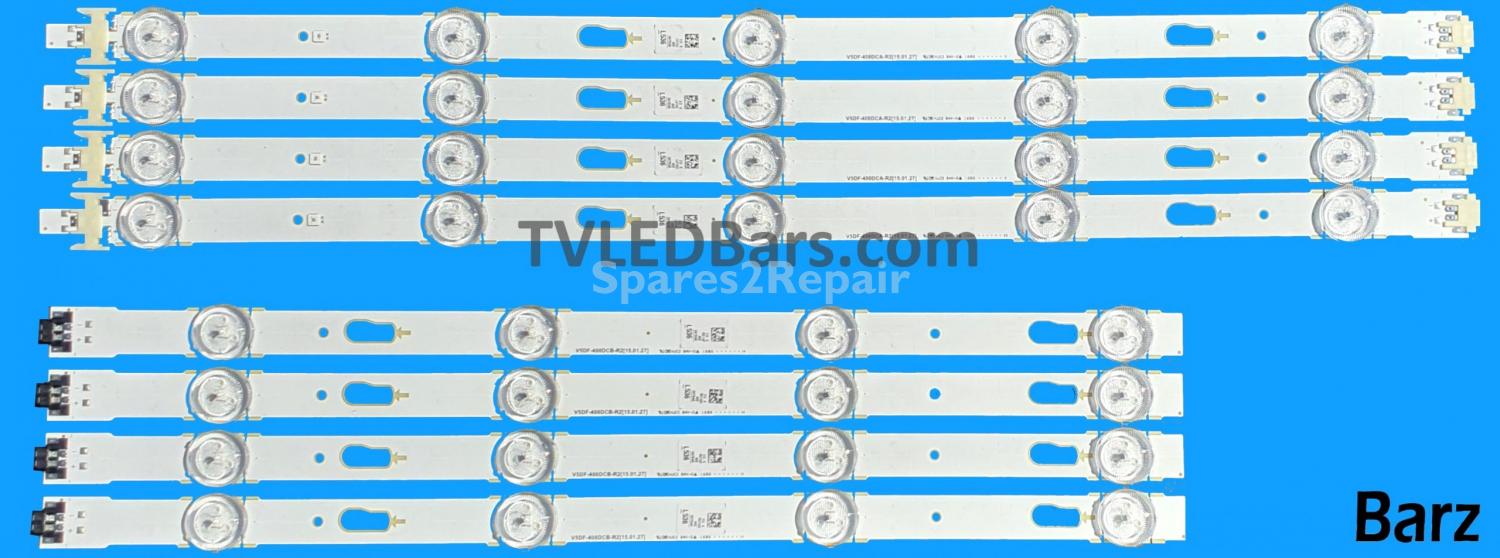 Samsung LED Backlight Array Samsung UE40J6300 BN96-34783A + BN96-34784A 40" V5DF-400DCA-R2 + V5DF-400DCB-R2 8pcs