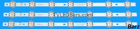 LG LED Backlight Array LG AGM76891002 AGF30059701 AGF30112005 HC500DQN-VCXR1 VCXR2 VCKX1 VKXL1 50" LGIT_Y19_50UM73/75 SSC_Y19_Trident_50UM73_S 4pcs