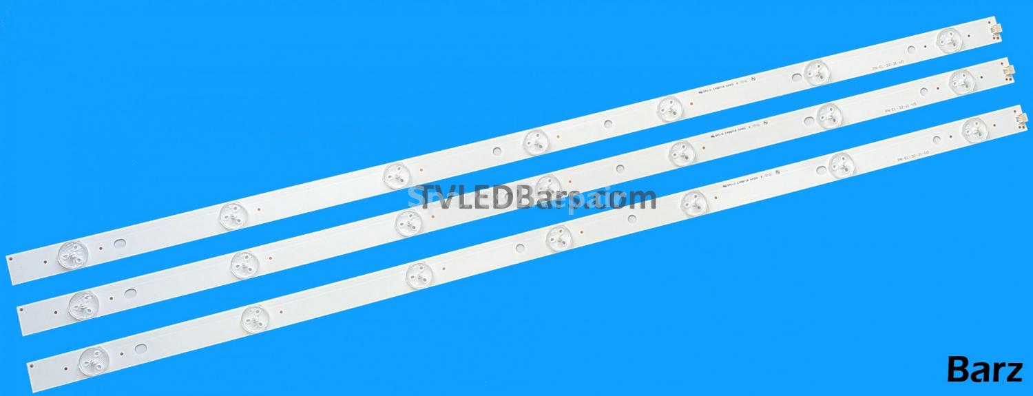 Barz LED Backlight Array Panasonic TXFZL01KECA5 TZLP200KECA5 TZLP225BEAA TZLP200KECB6 TZLP105KECB3 KECB4 TZLP225KECA1 32" TNMX008 TNMX009 TNMX010 PN-EL-32-21--V0 3pcs