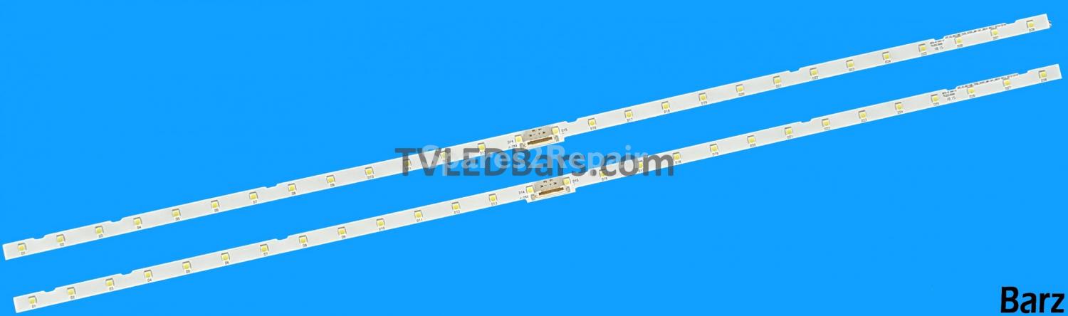 Barz LED Backlight Array Samsung BN96-45954A 43" AOT_43_NU7100F V8N1-430SM0-R0 BN61-15482A 2pcs