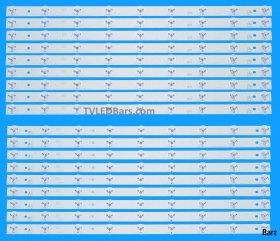 Barz LED Backlight Array Panasonic TX-55CX680B TZLP159UVVE TZLP158LQVE TZLP158RFVE LG Innotek 55inch Pattern 6.5PI LEFT RIGHT 18pcs