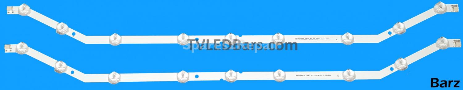 Barz LED Backlight Array Samsung BN96-27468A 32" CY-DF320AGEV1H DF320AGH D3GE-320SM0-R2 2pcs