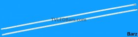LED Backlight Array Panasonic 58" Innolux V580DK2-KS1 V580D1-LS1-TLEM7 + V580D1-LS1-TREM7 2pcs