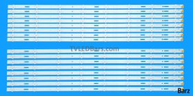 Barz LED Backlight Array Sony KDL-60W605B KDL-60W610B ND4S600DNX0101 60" 2014SONY 60A / 60B PLU1 16pcs