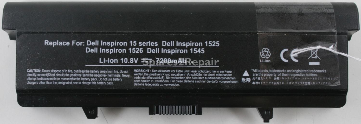 Dell Inspiron 1525 - Battery - 7200mAh - 10.8V - Li-ion (Original)