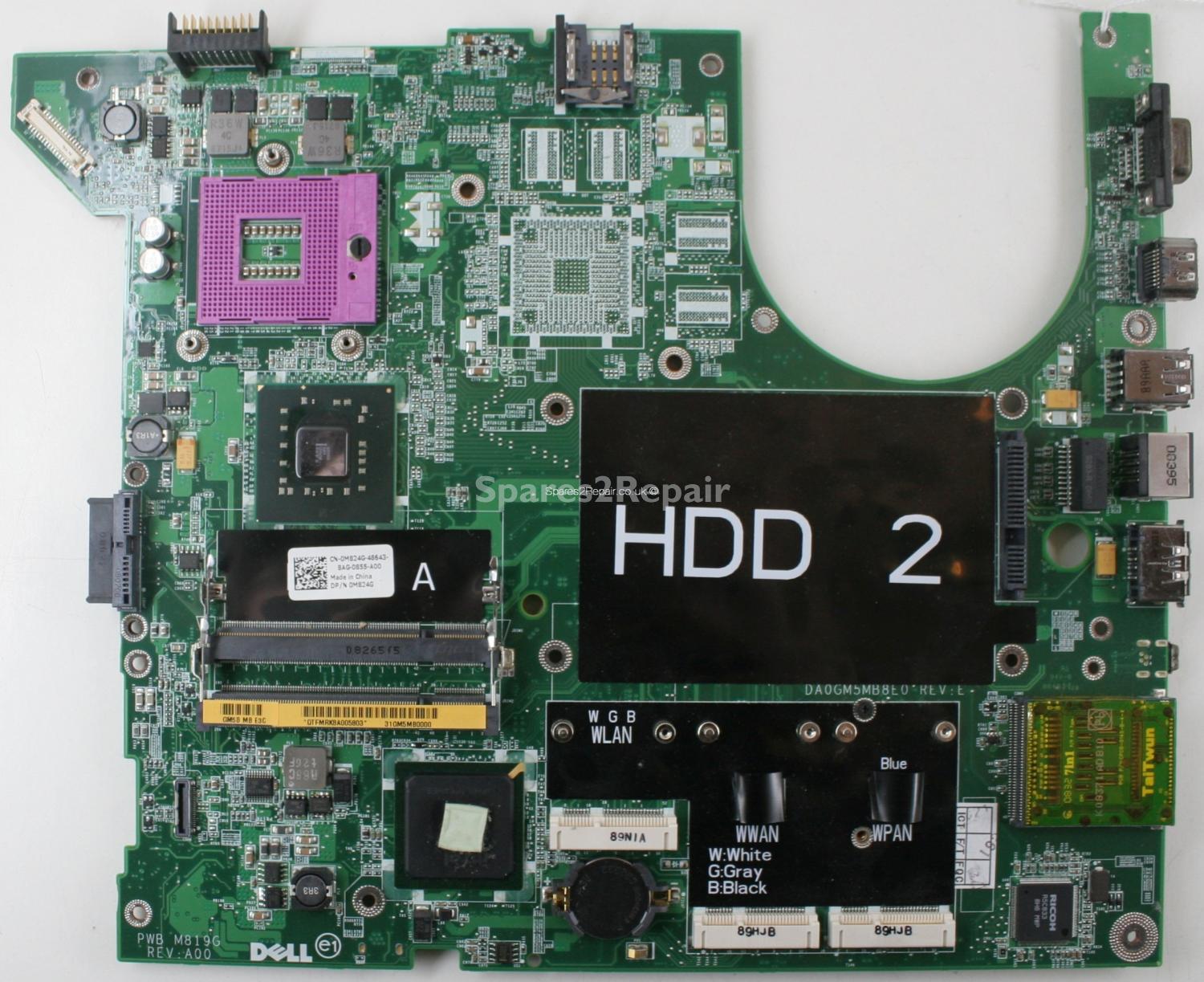 Dell Studio 1735/1737 - Motherboard - DA0GM5MB8E0 - REV:E