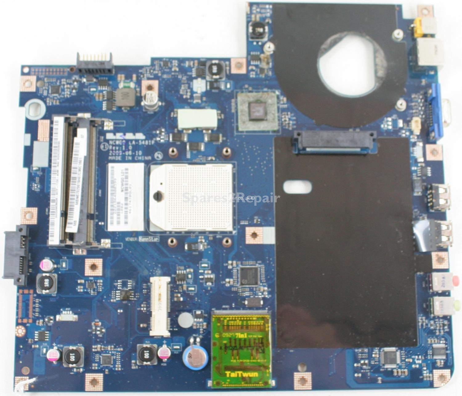 EMachines E627 Series - Motherboard - NCWG0 - LA-5481P - Rev:1.0