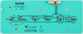 Finlux 32HME242B-T - Buttons - 23078193 - 17TK148-1 V2 - 110413