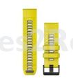 Garmin Wristbands For Smartwatch - 010-13393-08 Garmin Quickfit Strap 26mm Silicone Amp Yellow-graphite