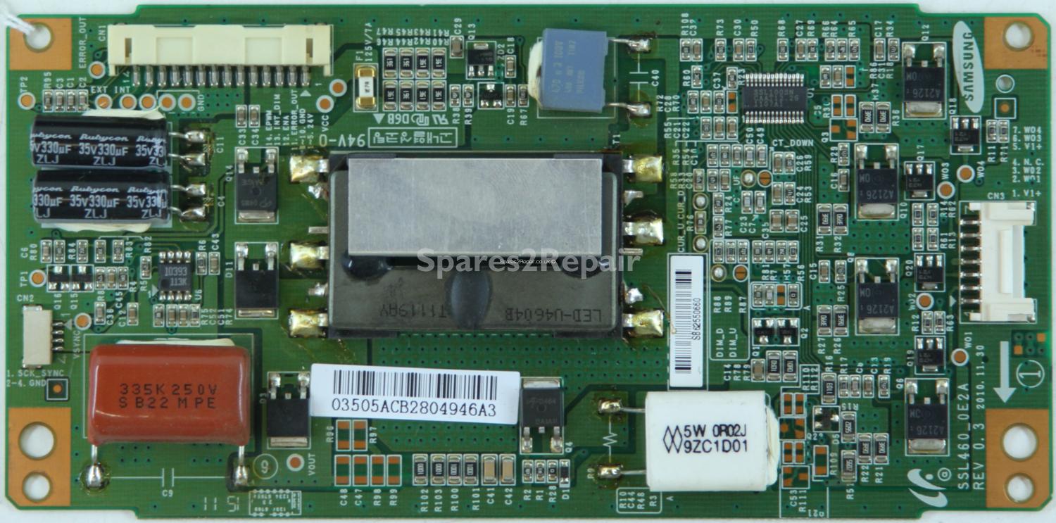 HiSense 46K360M - LED Driver Board - LJ97-03505A - REV 0.3 - SSL460_0E2A