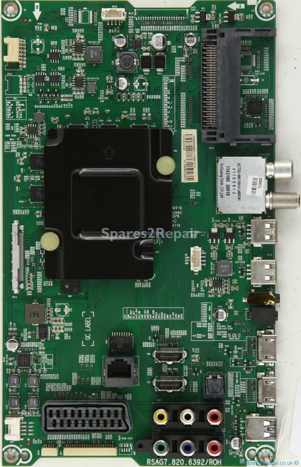Hisense H50M5500 - Main AV - 200646 - 200609 - RSAG7.820.6392/ROH
