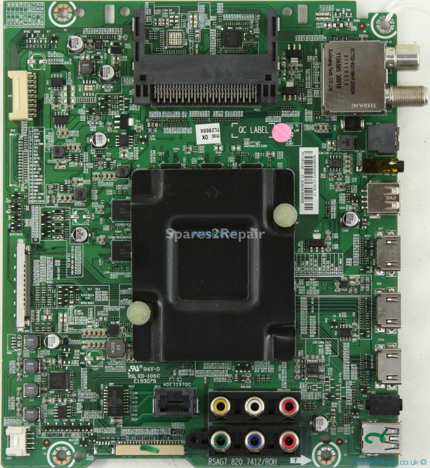 Hisense H49N5700UK - Main AV - 213878 - 214218 - RSAG7.820.7412/ROH - 4DE32970C