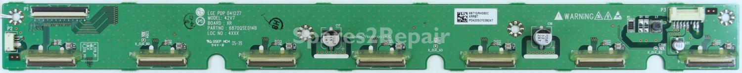 LG 42PX4DV - Buffer - 6870QSE014B - PDP 041227 - 6871QRH060C - 42V7 XR