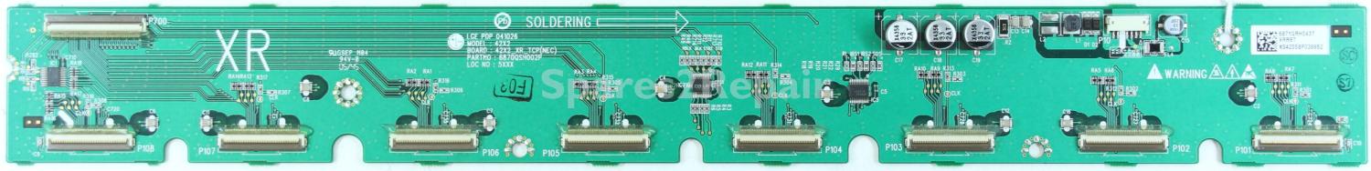 LG 42PX5D - XR Buffer - 6871QRH043T - 6870QSH002P - PDP 041026 - 42X2_XR_TCP