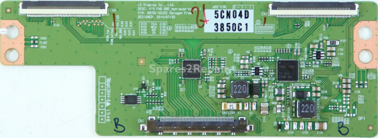 LG 49LB5500 - T-Con - 6871L-3850C - 6870C-0532C - V15 FHD DRD_non-scaning_V0.1