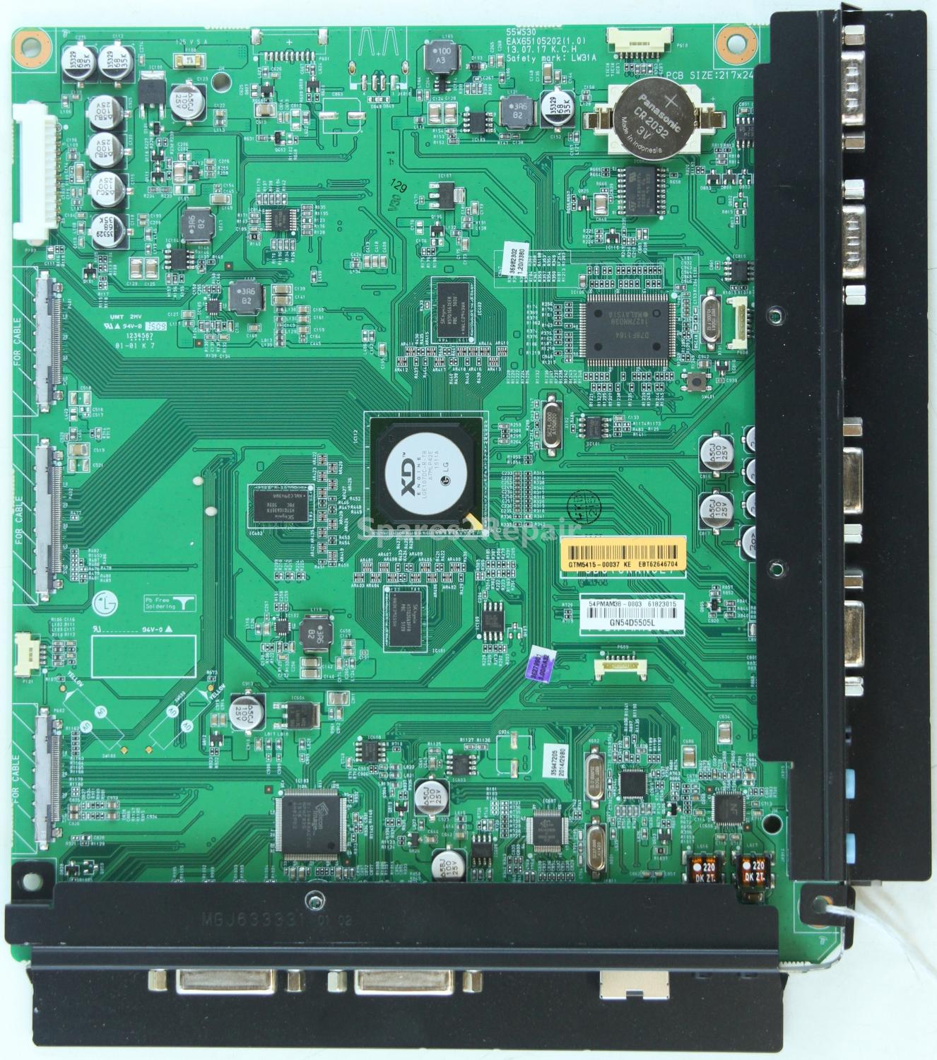 LG 42WX30MW - Main AV - EBT62646704 - EAX65105202(1.0) - 55WS30
