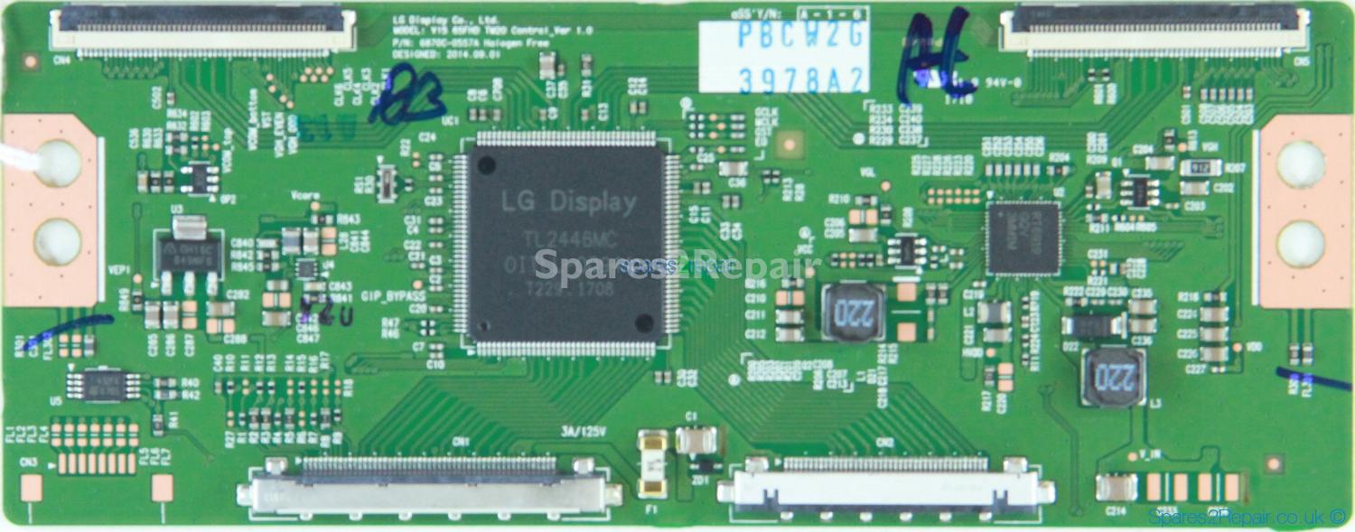 LG 65LX341C - T-Con - 6871L-3978A - 6870C-0557A - V15 65FHD TM20 Control_Ver 1.0