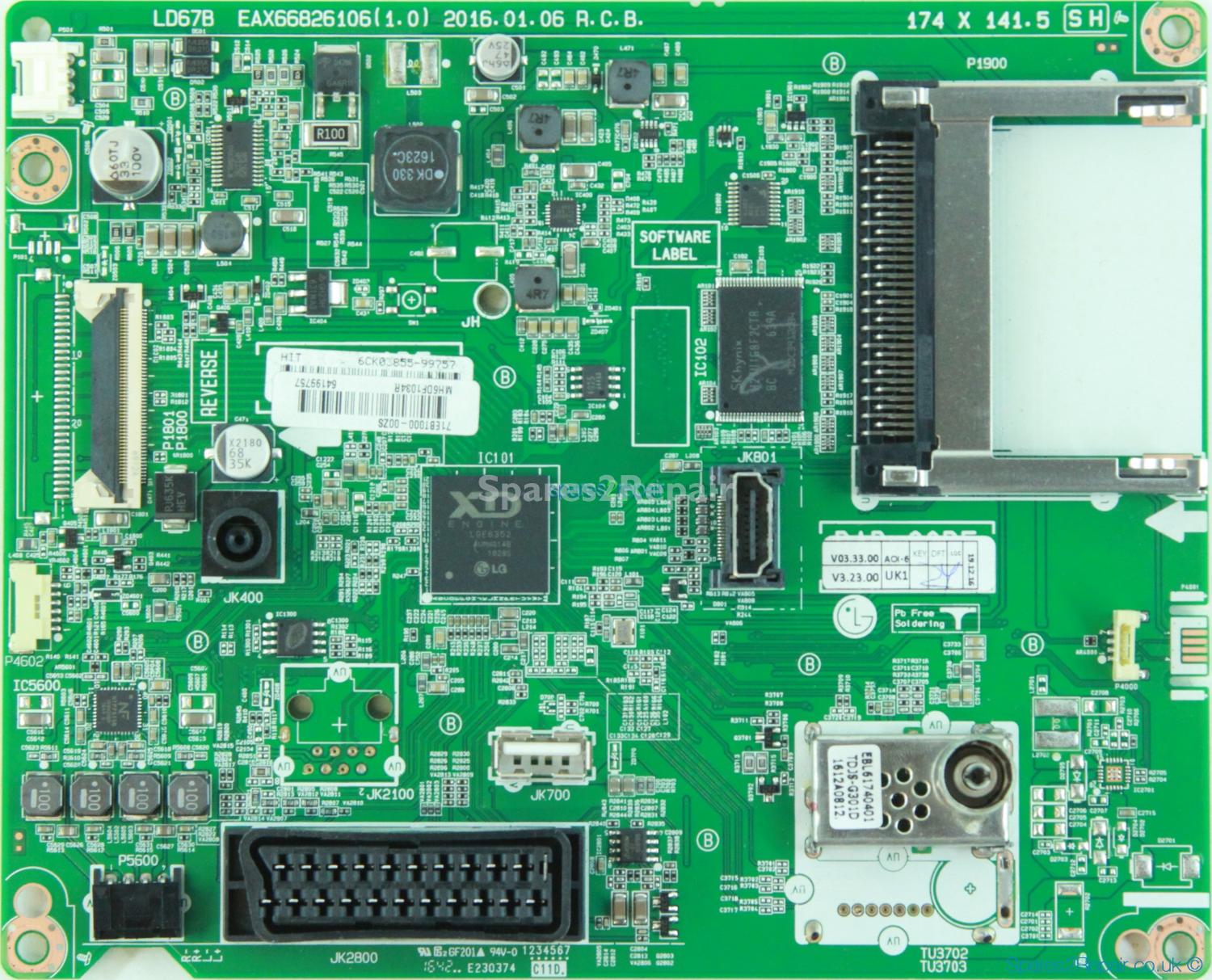 LG 49LH5100 - Main AV - EBT64199757 - EAX66826106(1.0)
