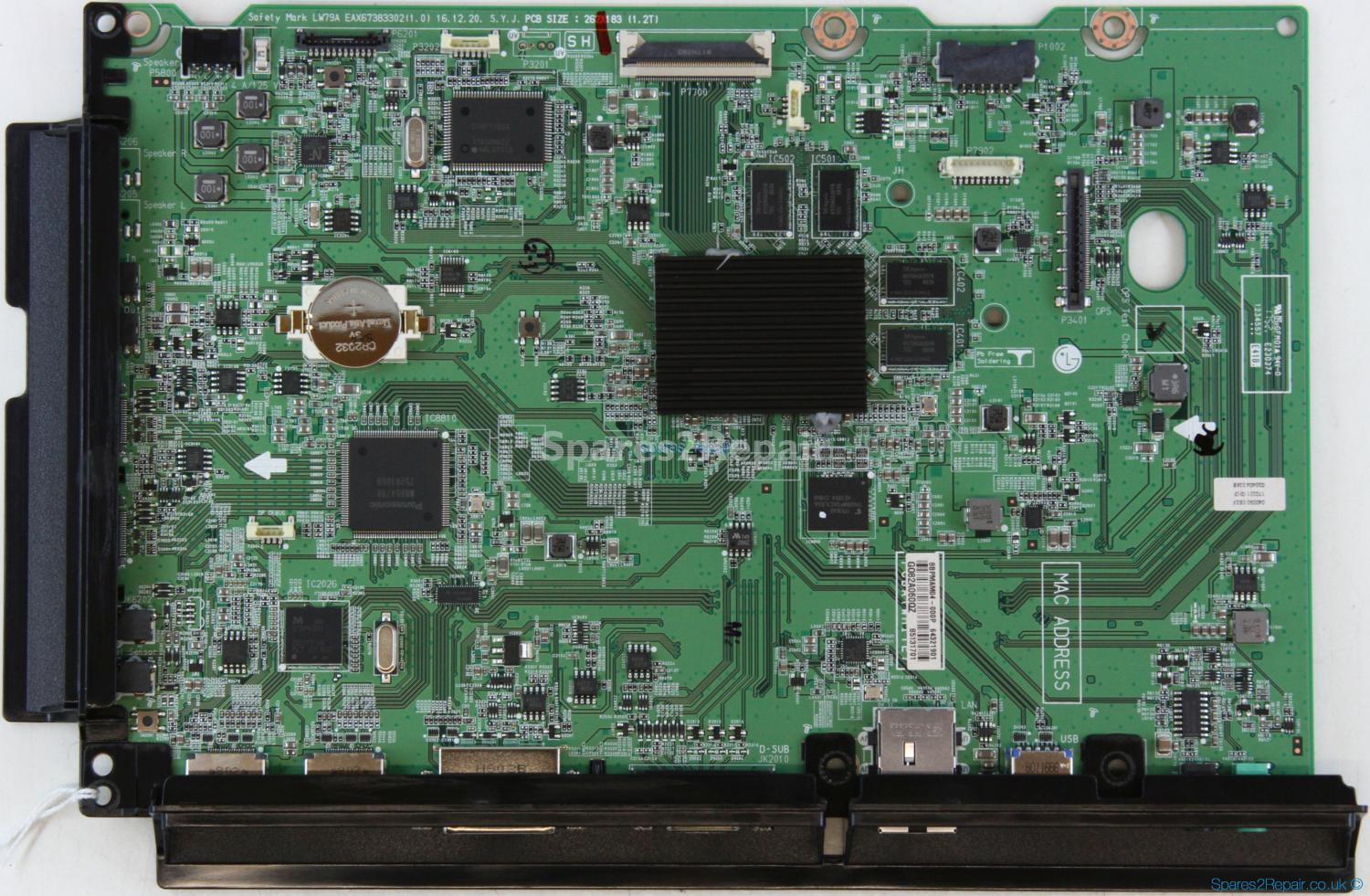 LG 43SM5KD-B - Main AV - EAX67383302(1.0) - EBT64321901 - EBR85131701