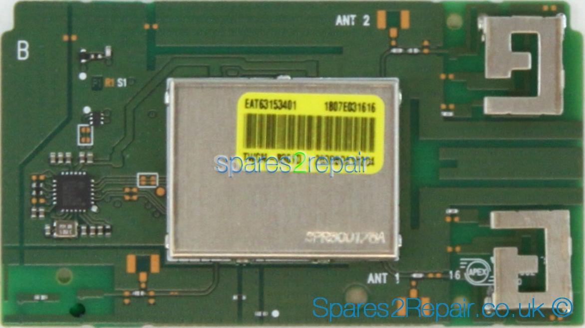 LG 75UV341C - Wireless Module - EAT63153401 - 2015AJ5419 - LGSBWAC61 - TWCM-B301D V1.3