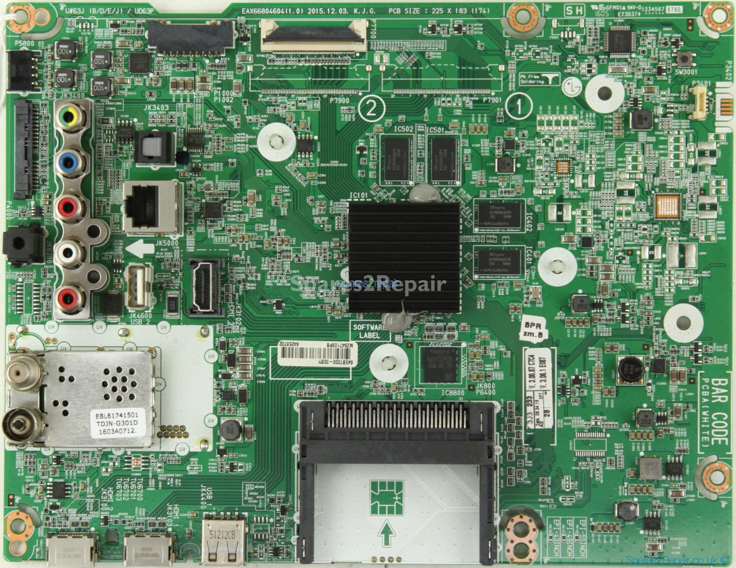 LG 60UH650V - Main AV - EBT64253702 - EAX66804604(1.0)