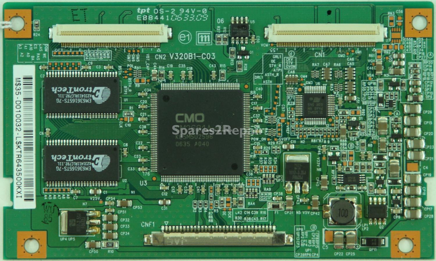 LG 27LC2R-ZJ - LVDS - V320B1-C03 - 35-D010032