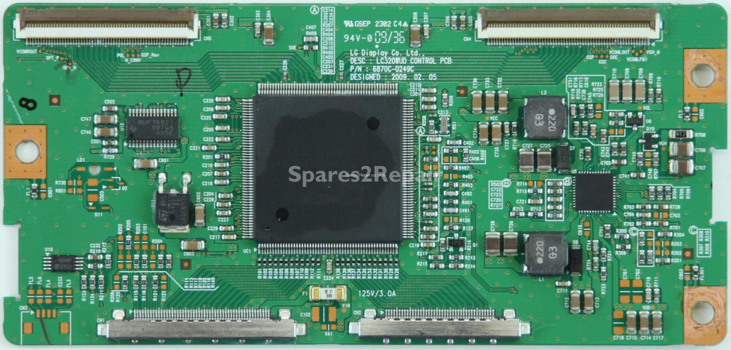 LG 32LH7000 - T-Con - 6871L-1813A - 6870C-0249C - LC320WUD