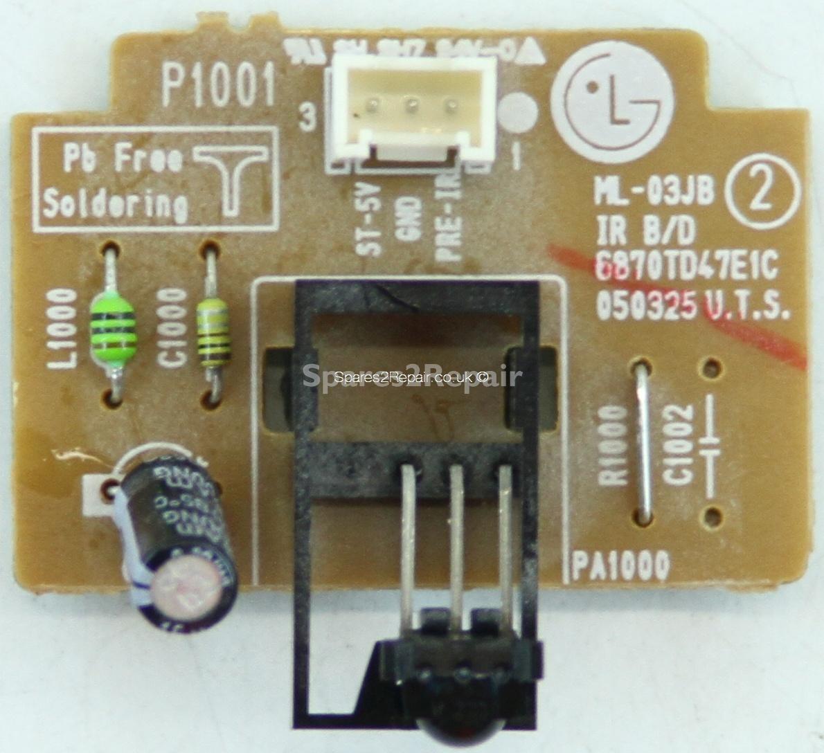 LG 37LP1D - IR - 6870TD47E1C - 050325 - ML-03JB