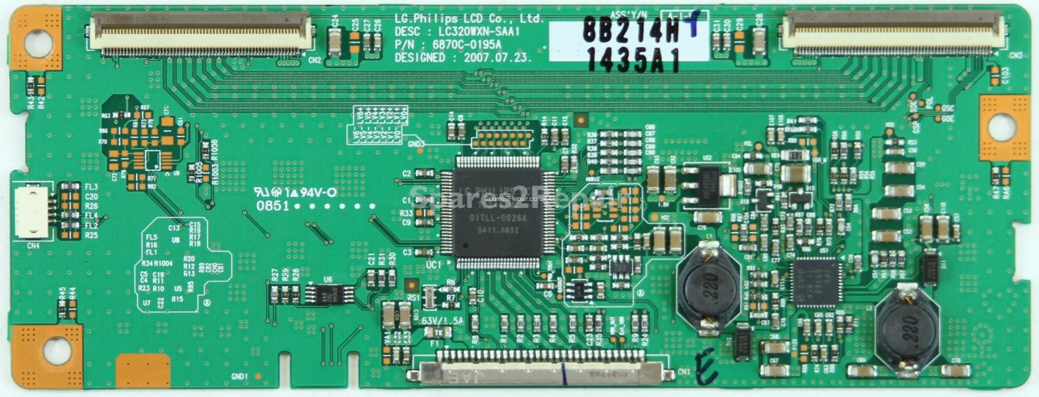 LG M3202C-BA - T-Con - 6870-0195A - 6871L-1435A - LC320WXN-SAA1