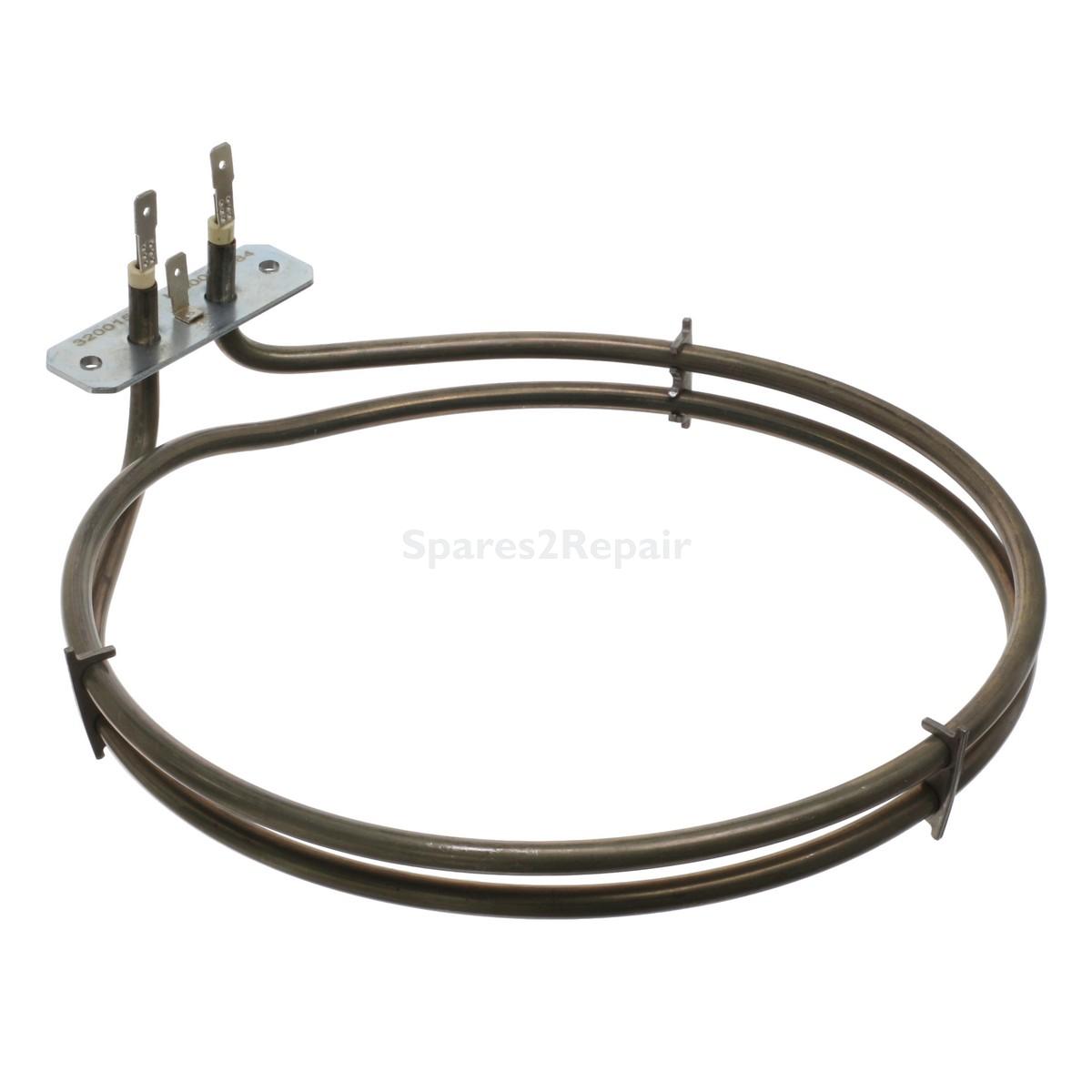 Compatible for Bush B61, AE56, AE6BMS, AD66TSS; Logik C50, 5SSTDN, LFTC50A12, LFTC60A12, LFTC60W12, LFTC50W12 Series Fan Oven Element (2000W)