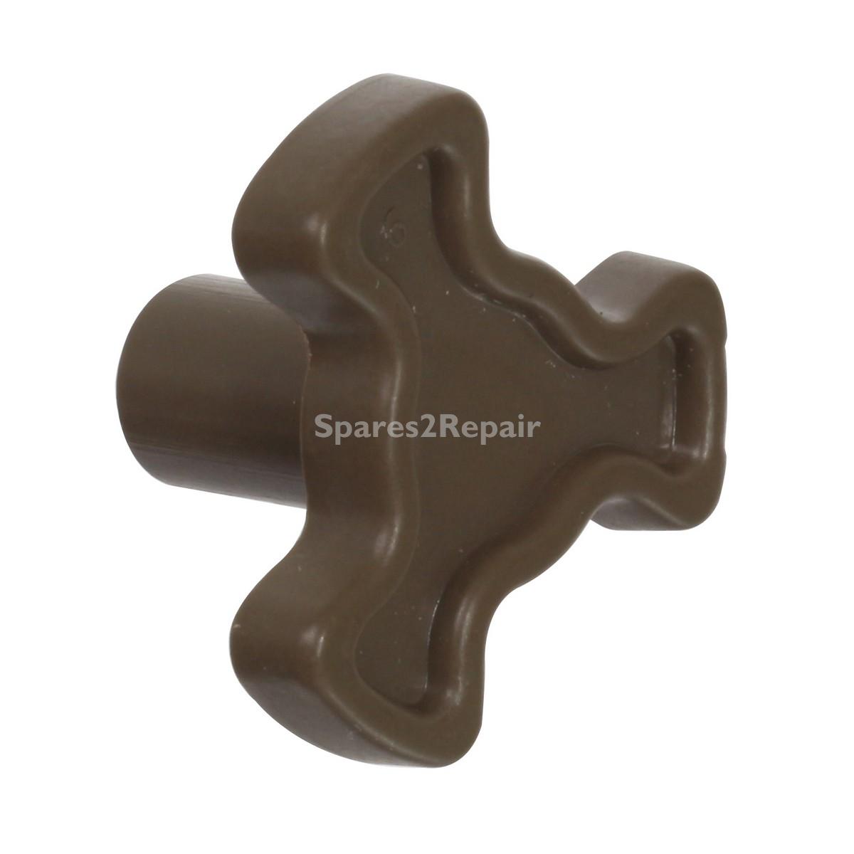 Universal Microwave 20, 25, 30, 32 Litre Type D-Shaft 3-Lug Turntable Drive Coupling (Pack of 1)